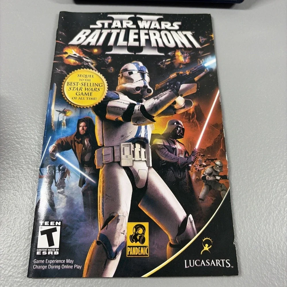 Star Wars Battlefront 2 PS2 Playstation 2 CIB RPG Role Paying Adventure